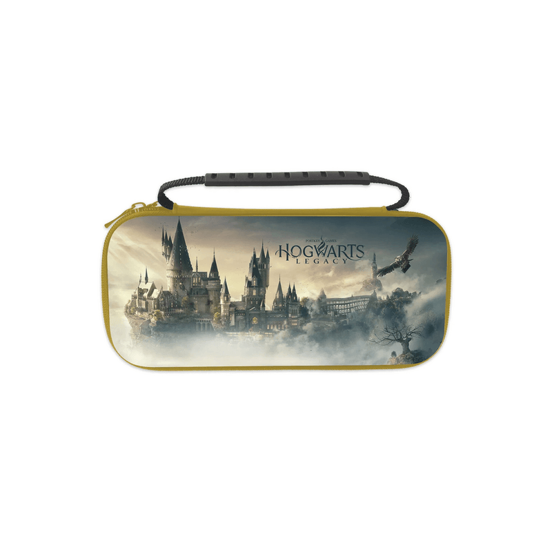 Vooraanzicht Harry Potter XL Case for Switch (Oled) met Hogwarts Legacy print