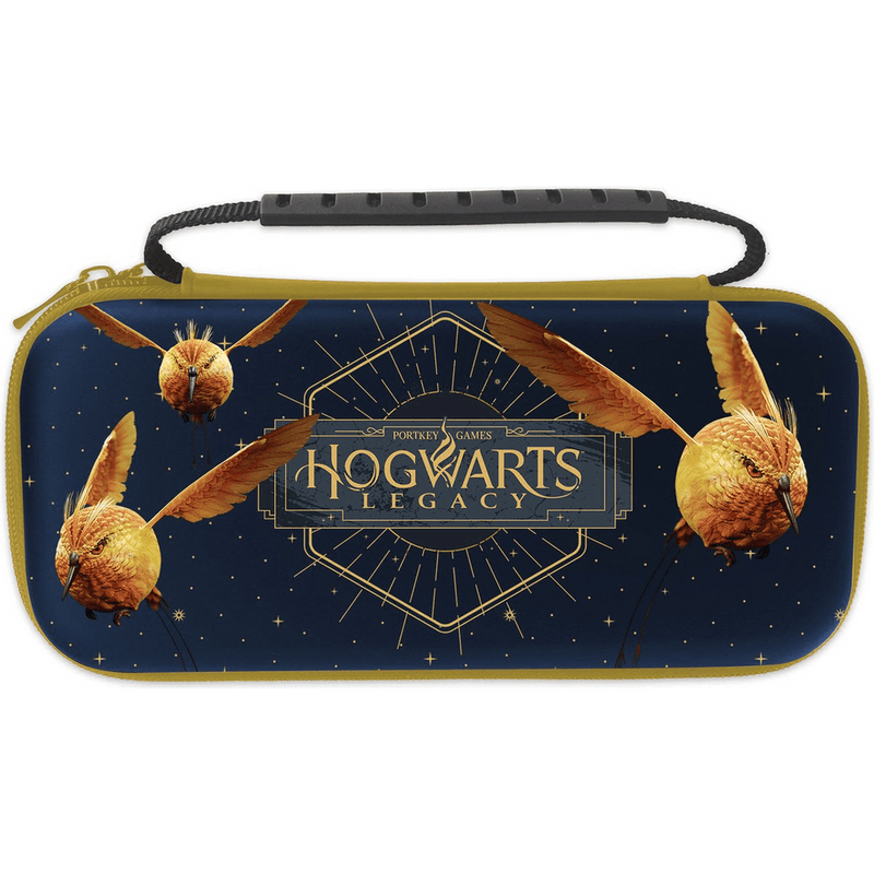 Harry Potter Hogwarts Legacy game tas XL voor de Switch -gouden snaai - GameBrands