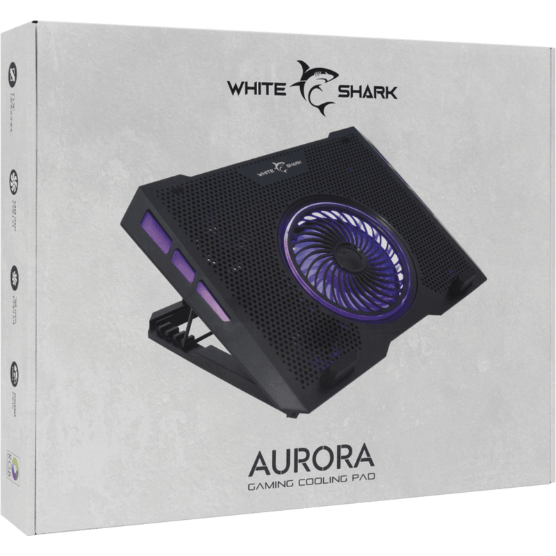 White Shark RGB cooling pad GCP-13 Aurora - 5 fans