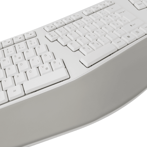 Sbox draadloos ergonomisch toetsenbord – beige – membraan