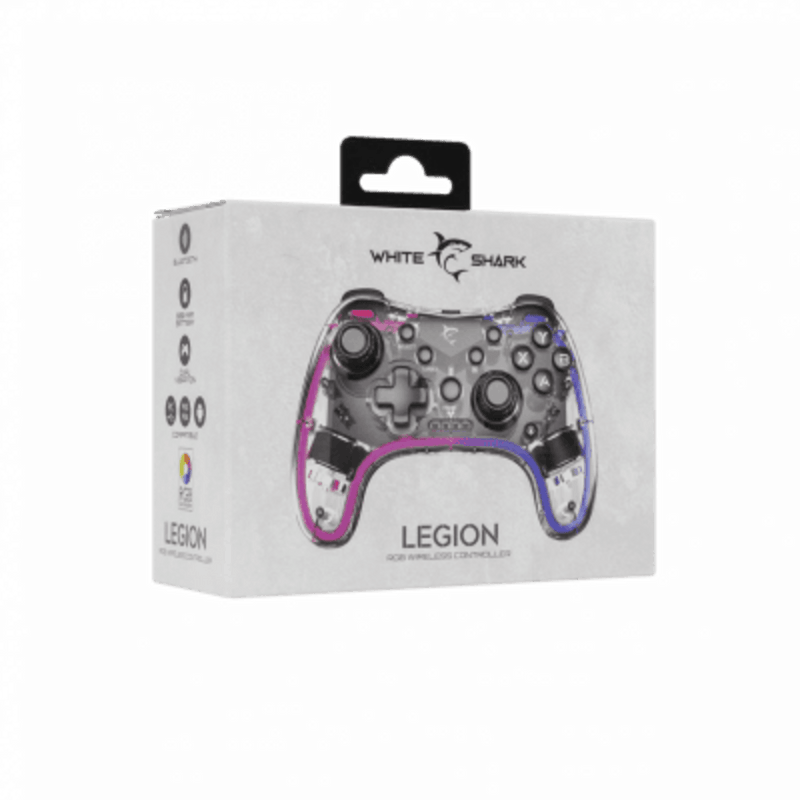 White Shark draadloze gamepad Legion PC- PS4-PS3 en android - GameBrands