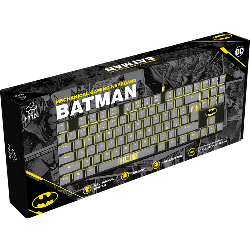 Batman mechanisch gaming toetsenbord blauwe switches - GameBrands