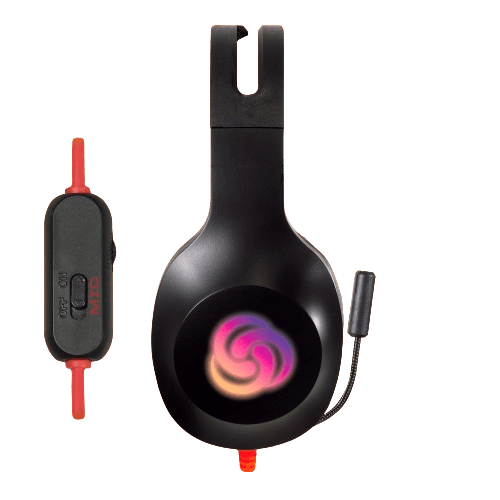 FR-TEC Gaming Headset Typhoon - RGB LED Verlichting - Comfortabele Kussens - Multi-Platform Compatibiliteit (PS5, Xbox Series X|S, PS4, Xbox One, Nintendo Switch, PC)