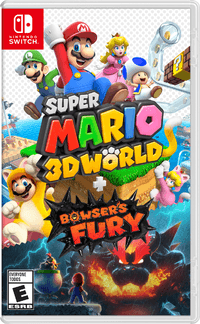Supermario 3D worlds en Bower's Fury Nintendo Switch game