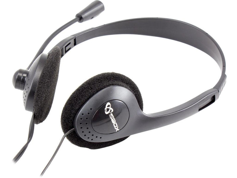Sbox headset HS-201 met 2 x 3.5 jacks - GameBrands