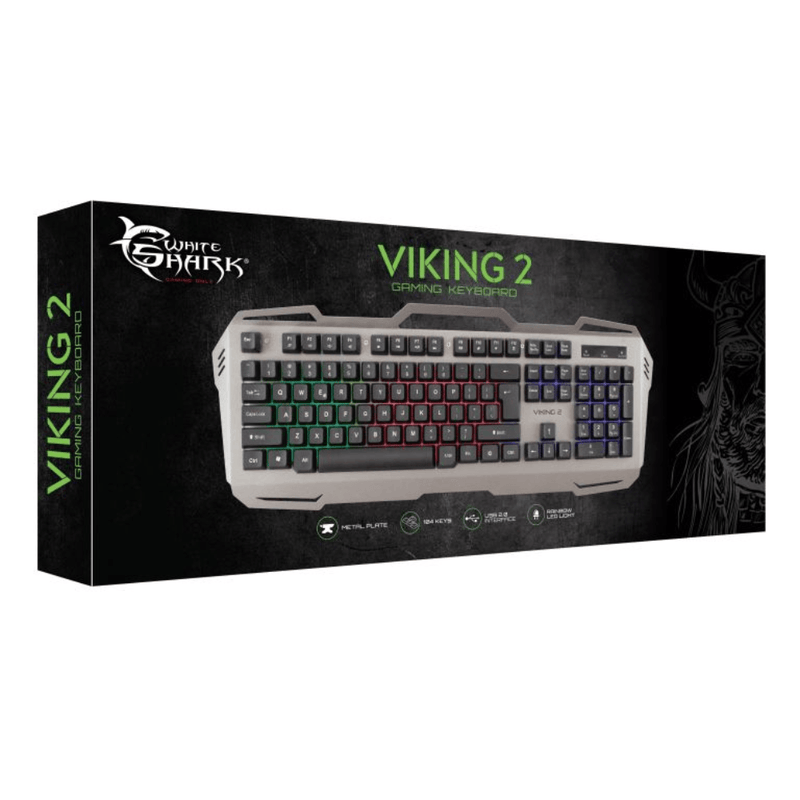 White Shark Metalen Gaming keyboard Viking 2 - GK-1924
