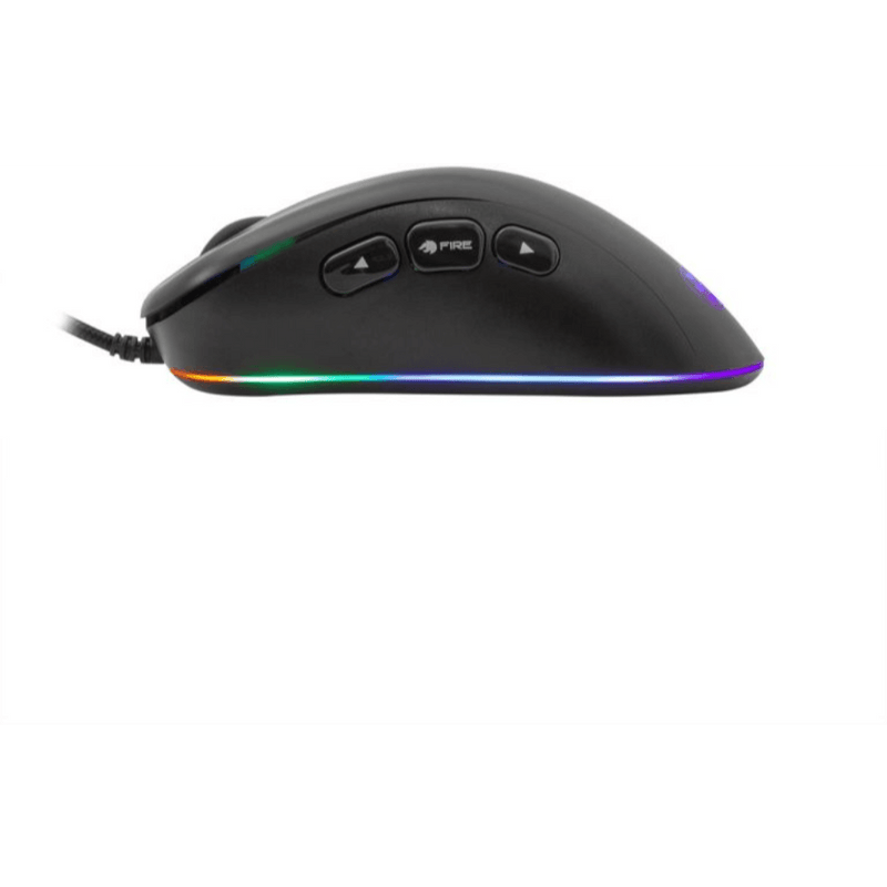 eShark gaming muis ESL-M3 AIKUCHI - 7200 DPI - Zwart met RGB verlichting - GameBrands