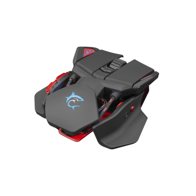 White Shark LANCELOT GM-9002 Gaming muis met RGB verlichting en 6400 dpi - Zwart