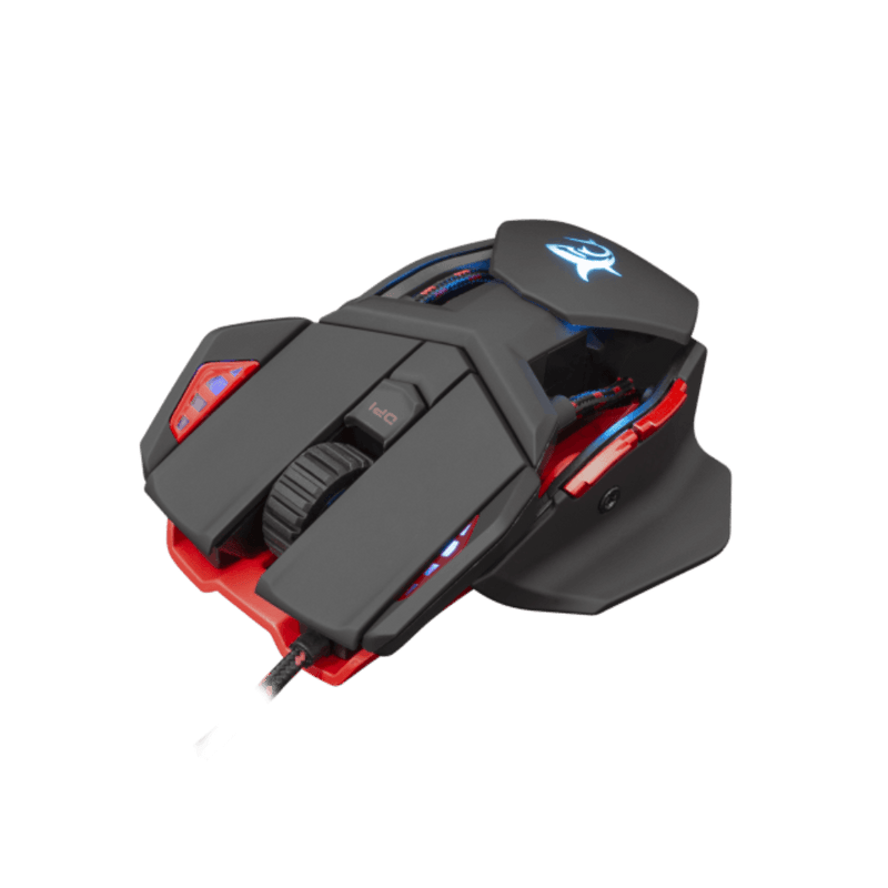 White Shark LANCELOT GM-9002 Gaming muis met RGB verlichting en 6400 dpi - Zwart - GameBrands