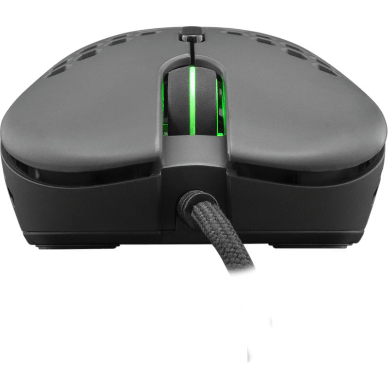 Eshark ESL-M4 NAGINATA lichtgewicht RGB Gaming muis - Zwart - GameBrands