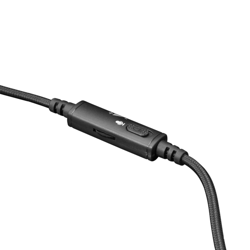 eShark TAIKO ESL-HS4 PC en PS4 7.1. Surround sound Gaming Headset met USB aansluiting - Zwart - GameBrands