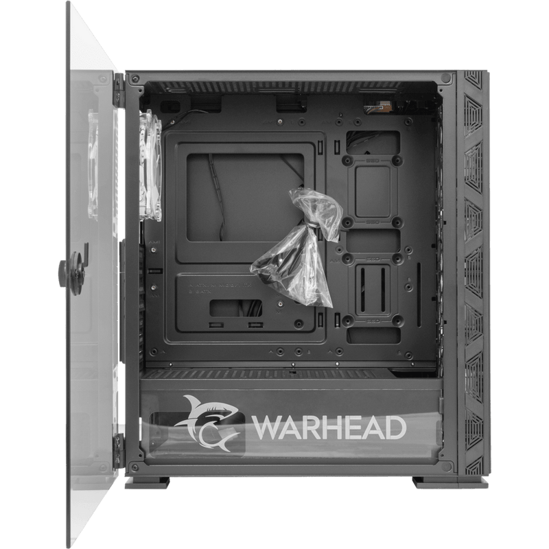 White Shark Gaming PC Kast Warhead - 4 Fans 14 cm RGB