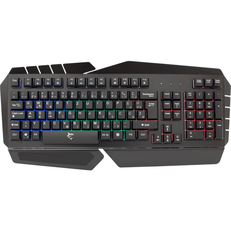 White Shark Templar gaming keyboard met verlichting - US layout
