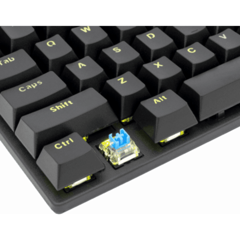 White Shark Commandos compact mechanische toetsenbord gk-2106 blue switch - GameBrands