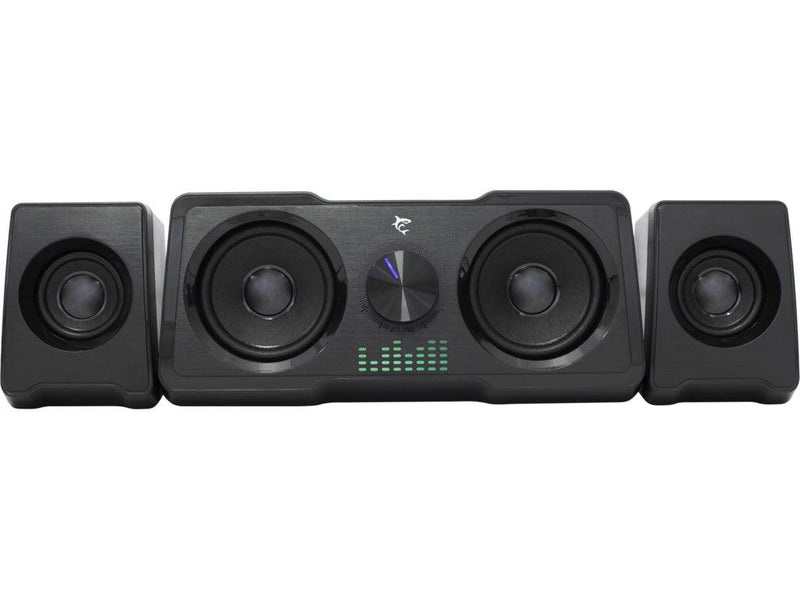 White Shark Mood 2.2 speakers met RGB verlichting - zwart - GameBrands
