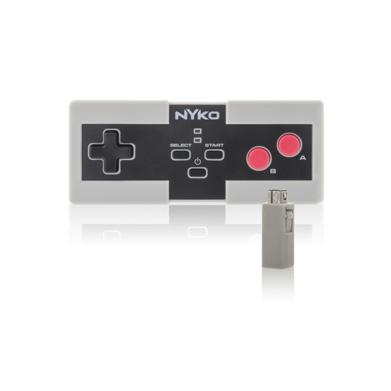 Nyko - Miniboss - Draadloze Controller - AAA Batterij - NES Classic Edition - GameBrands