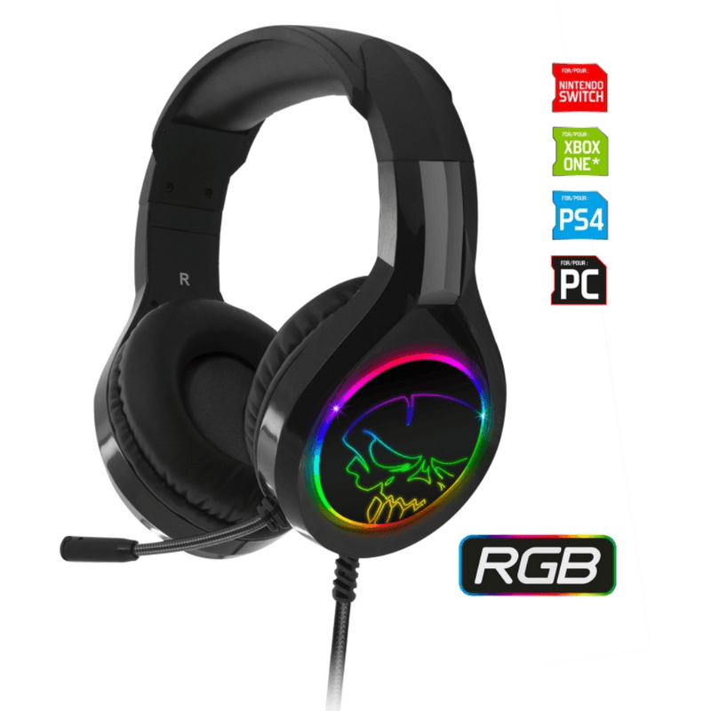Spirit of Gamer PRO-H8 multiformat RGB gaming headset PC-PS4-Xboxone- Switch - GameBrands