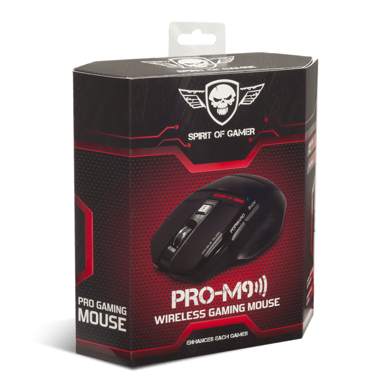 Spirit Of Gamer - Pro-M9 Wireless Gaming Muis - PC