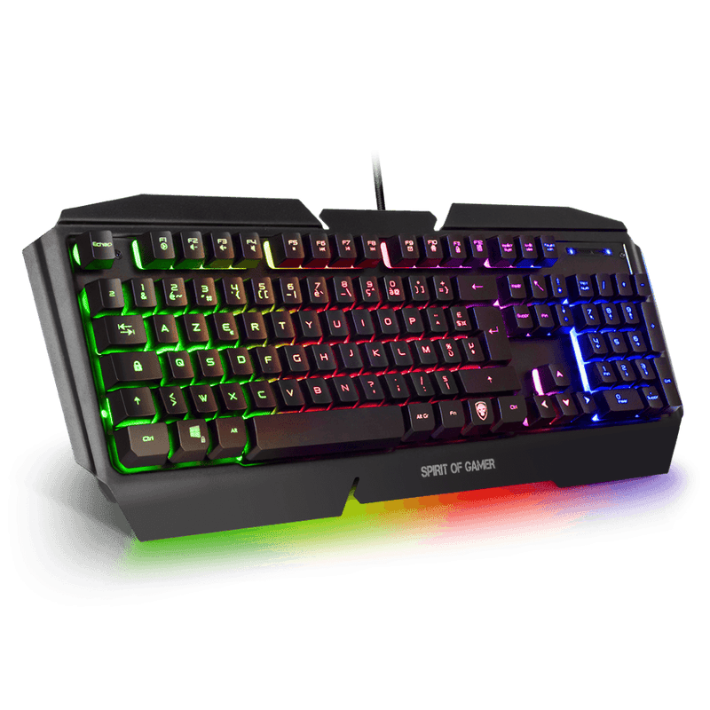 Spirit of Gamer - RGB Gaming Toetsenbord Pro K-5 - Qwerty US-Layout - GameBrands