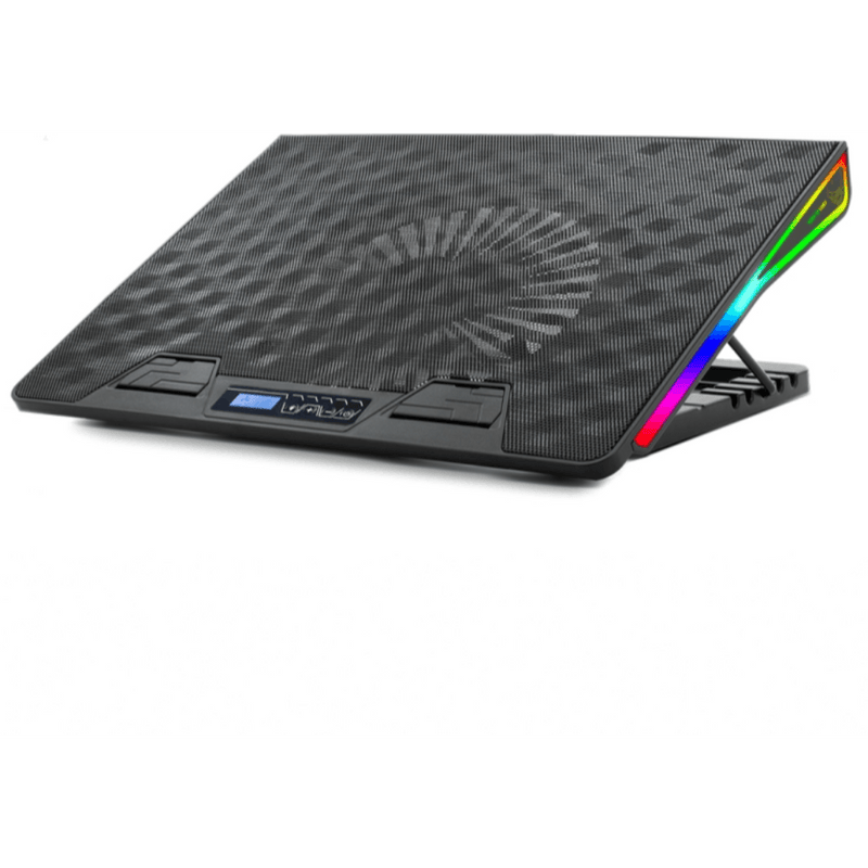 Spirit of Gamer Airblade 800 RGB Laptop cooling pad tot 17 inch - GameBrands