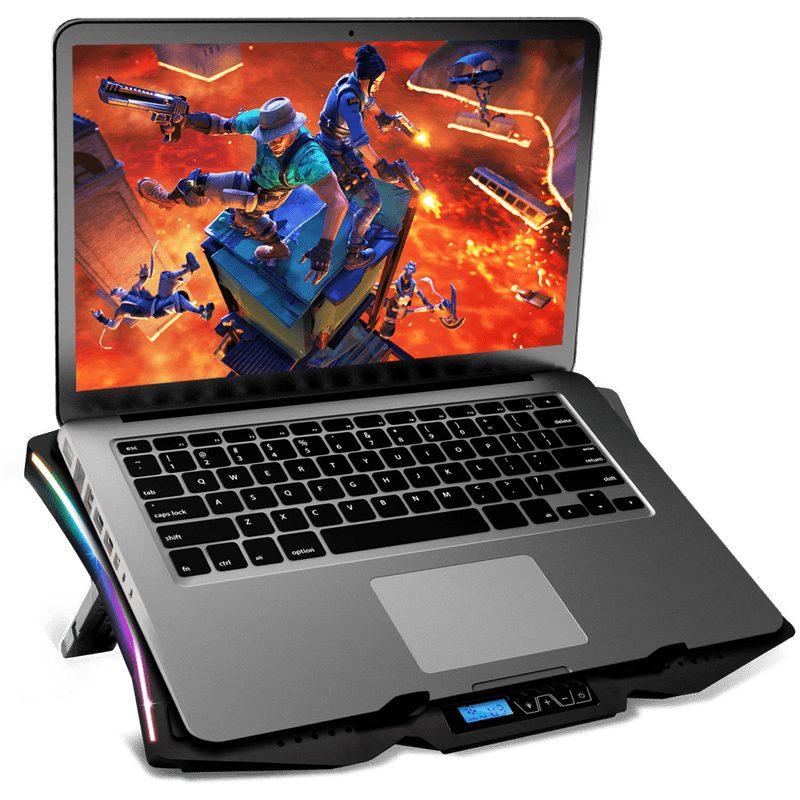 Spirit Of Gamer Airblade 1000 Laptop Cooler RGB – 10 tot 17 Inch - GameBrands