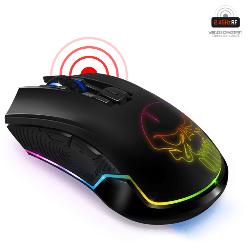 Spirit Of Gamer Elite M20 Draadloze Gaming Muis – RGB – Zwart