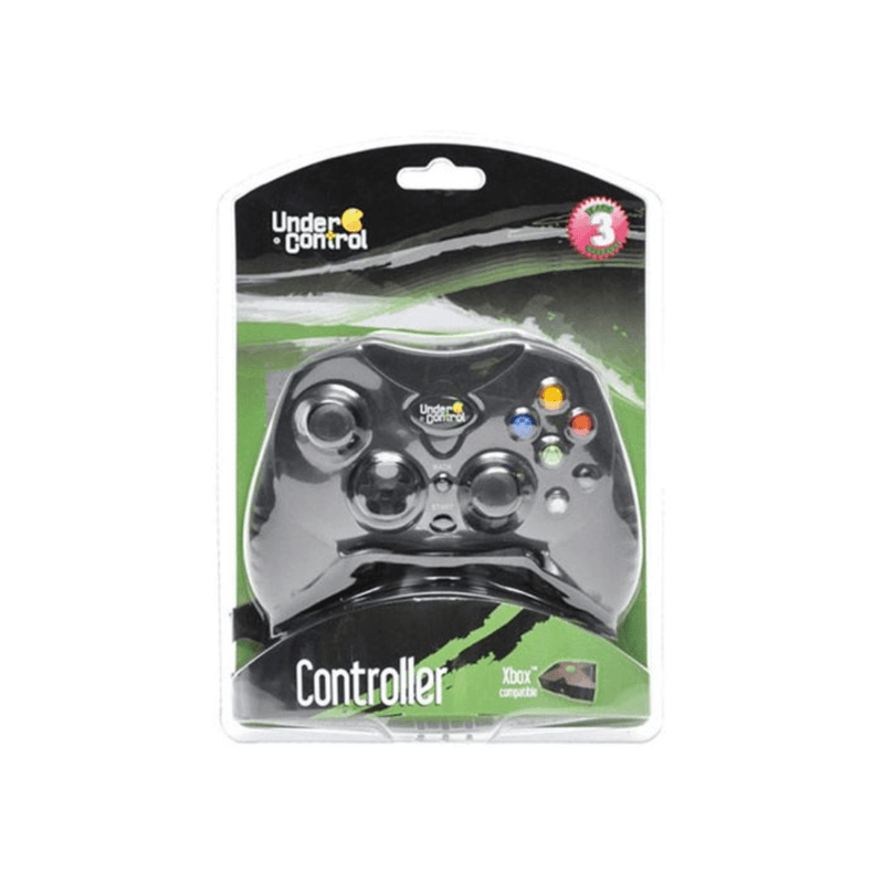 Under Control XBox Controller Zwart, bedraad - GameBrands