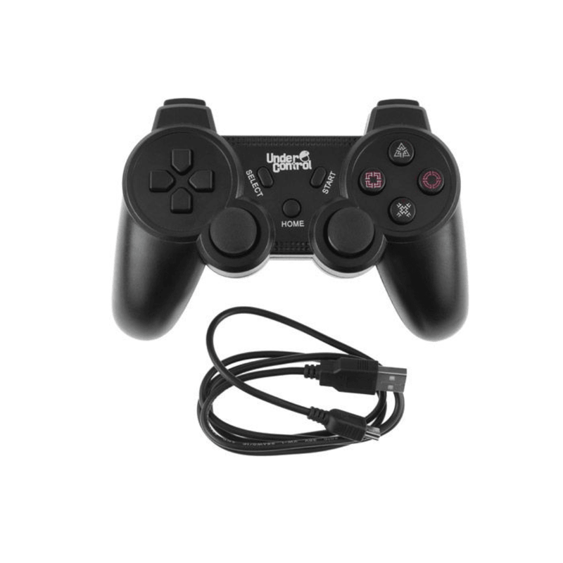 Under Control PS3 Bluetooth Controller Zwart - GameBrands