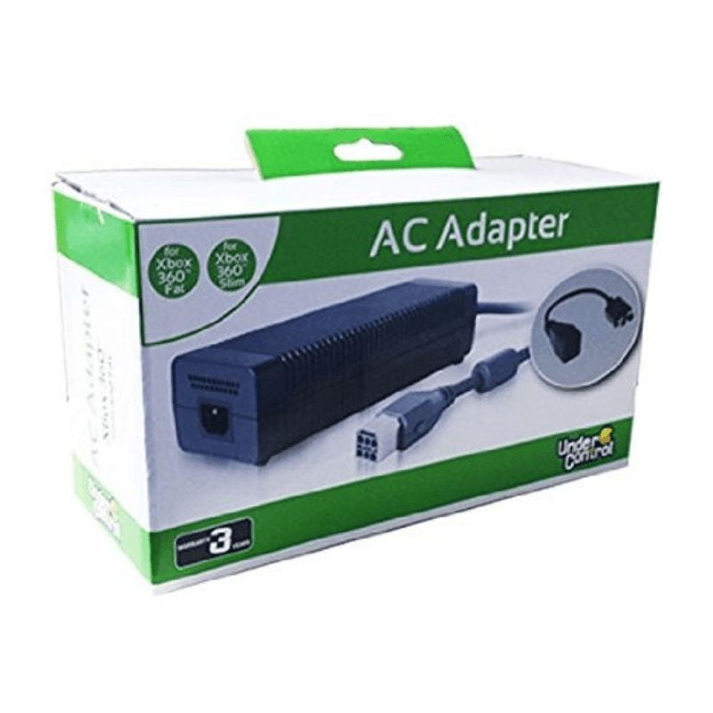 X360 Power Supply with Universal Adapter - GameBrands