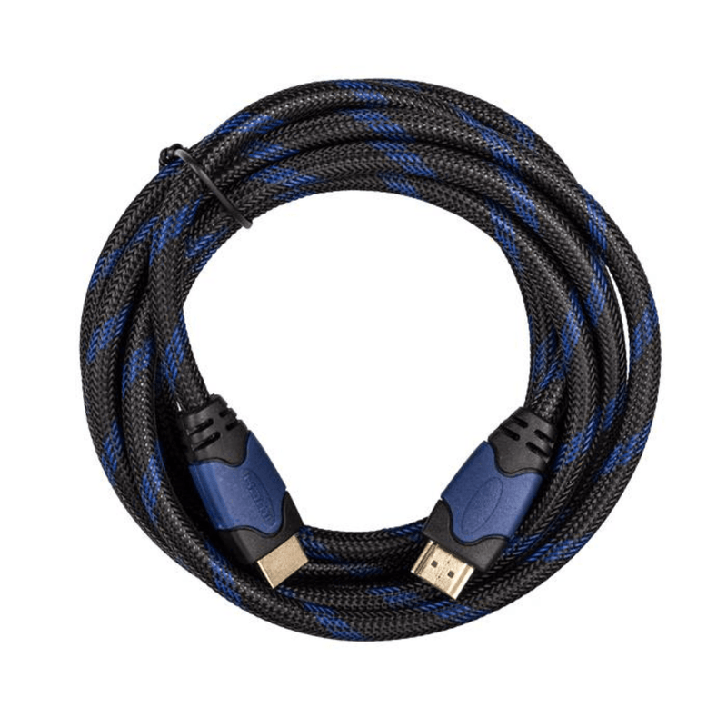 HDMI-kabel 4K Ultra HD - PS4/PS3 - 3 meter - blauw/zwart - GameBrands