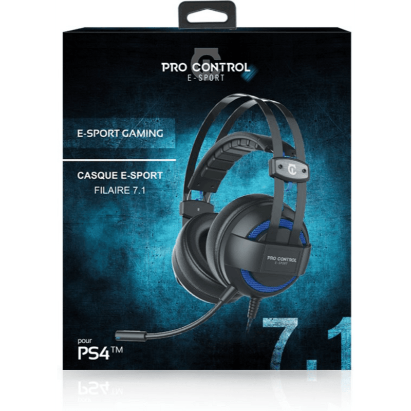 Under control E-sports 7.1 Gaming Headsets voor PS4