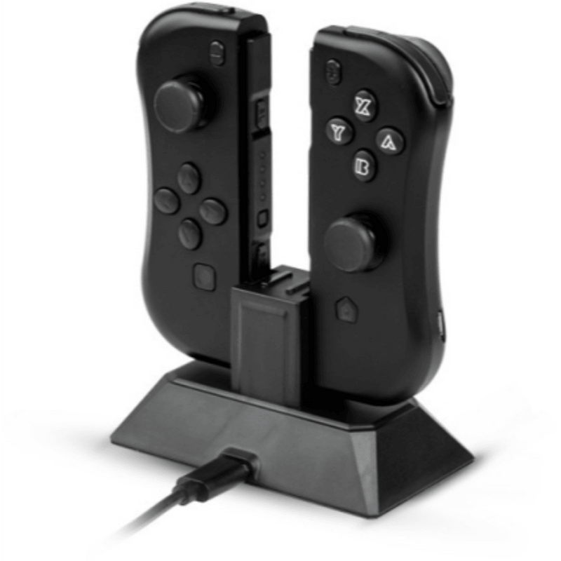 Under Control - Nintendo Switch Combo pack - ii-con controllers met oplaadstation - Zwart - GameBrands
