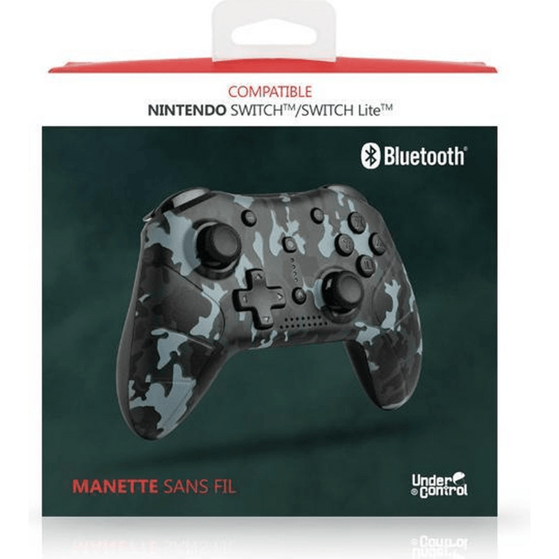 Nintendo Switch - Draadloze Bluetooth Controller - Camouflage - GameBrands