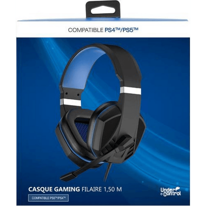Under Control - Gaming Headset - Voor de Playstation 5 en Playstation 4 - Bedraad - GameBrands
