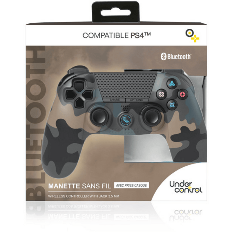 Under control PS4 compatible Bluetooth Controller Night op Gold - GameBrands