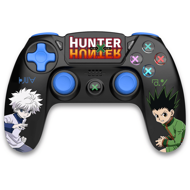 Draadloze Hunter X Hunter Controller Duo Gon en Kirua voor PS4 - Zwart