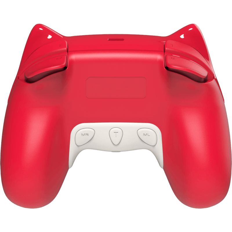Freaks and Geeks Switch compatible draadloze controller Doggy in kindermaat - rood - GameBrands