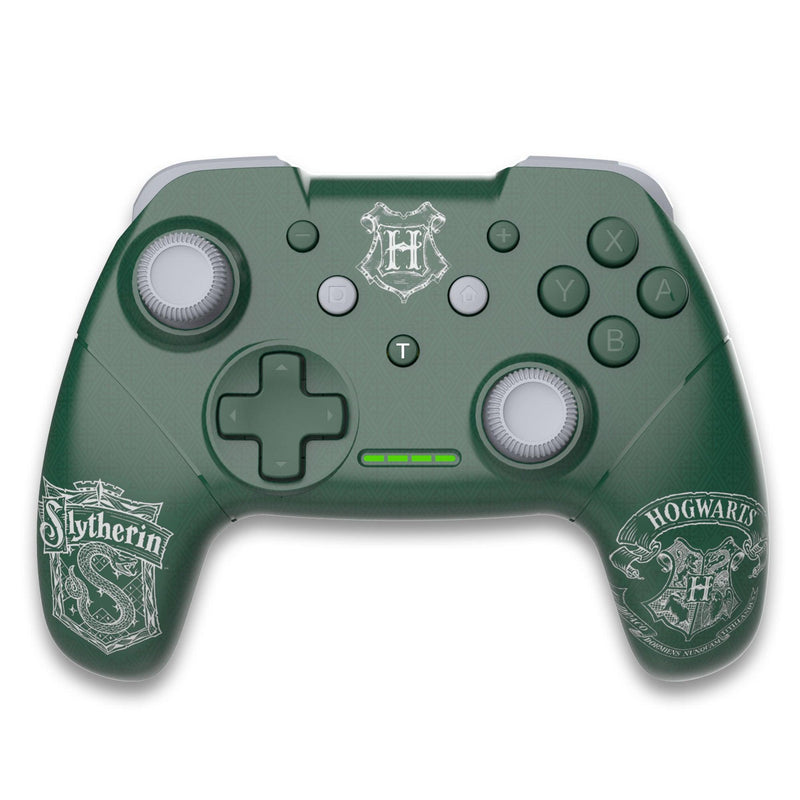 Draadloze Harry Potter Slytherin Controller voor Nintendo Switch - Zwadderich - GameBrands