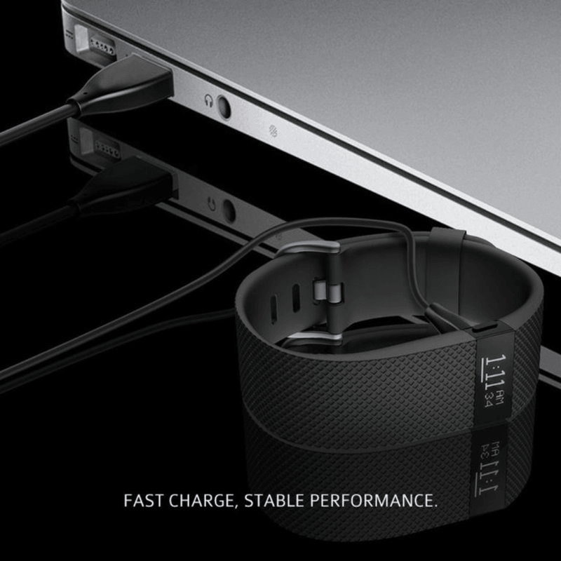 USB Oplaadkabel voor de Fitbit Charge HR Activity Tracker - Oplader - Zwart - GameBrands