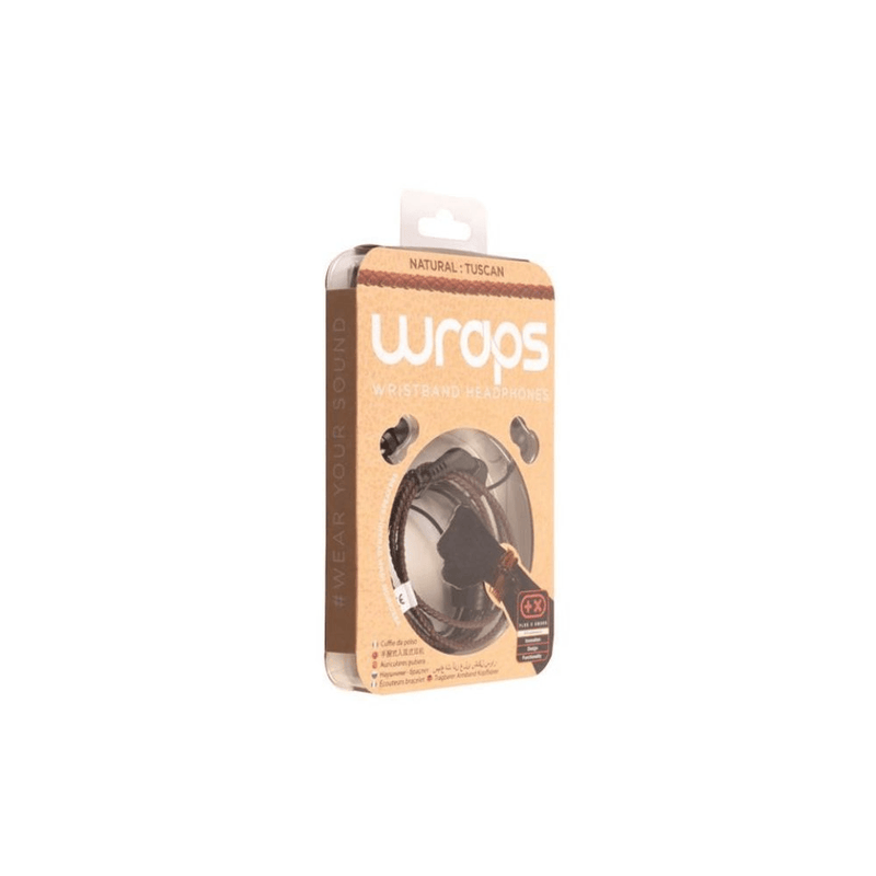 Wraps Natural - Natural : Tuscan - Armband / In-Ear Koptelefoon - Bruin