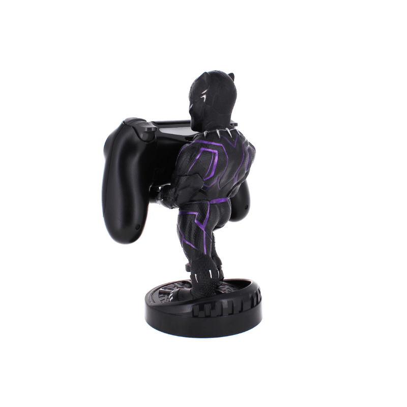 Cable Guy - Black Panther telefoonhouder - game controller stand met usb oplaadkabel 8 inch - GameBrands