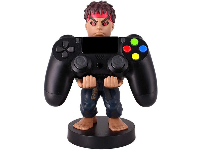Cable Guy Evil Ryu (Street Fighter V) telefoon- en game controller houder met usb oplaadkabel - GameBrands