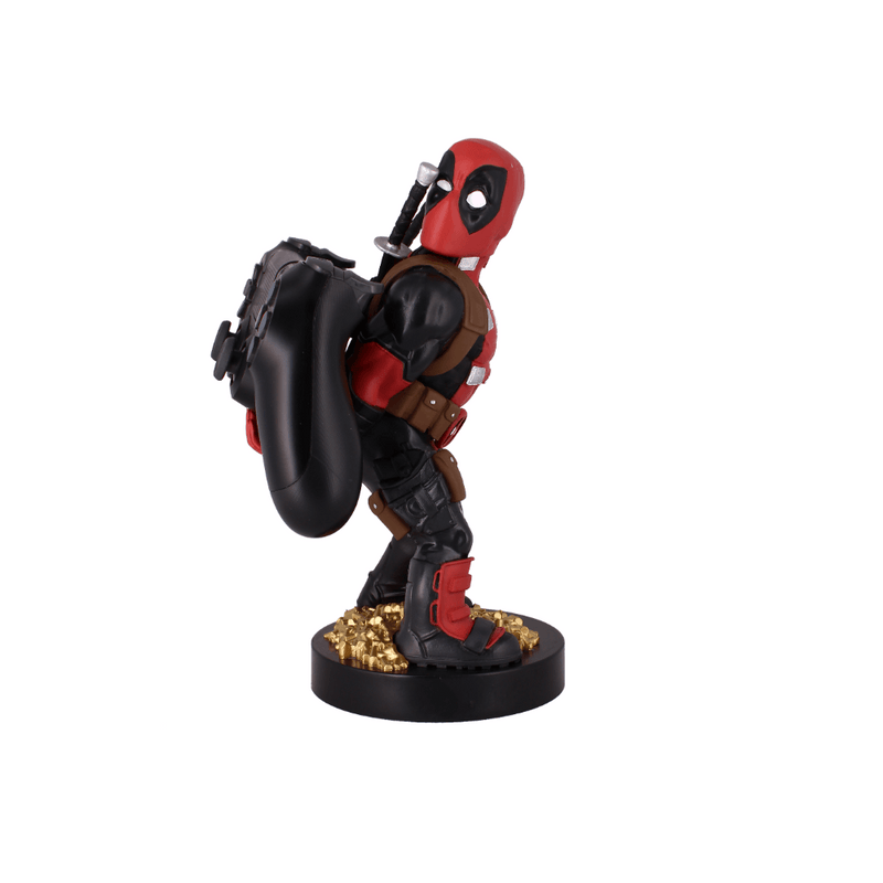 Cable Guy - Deadpool Rear telefoonhouder - game controller stand met usb oplaadkabel  8 inch
