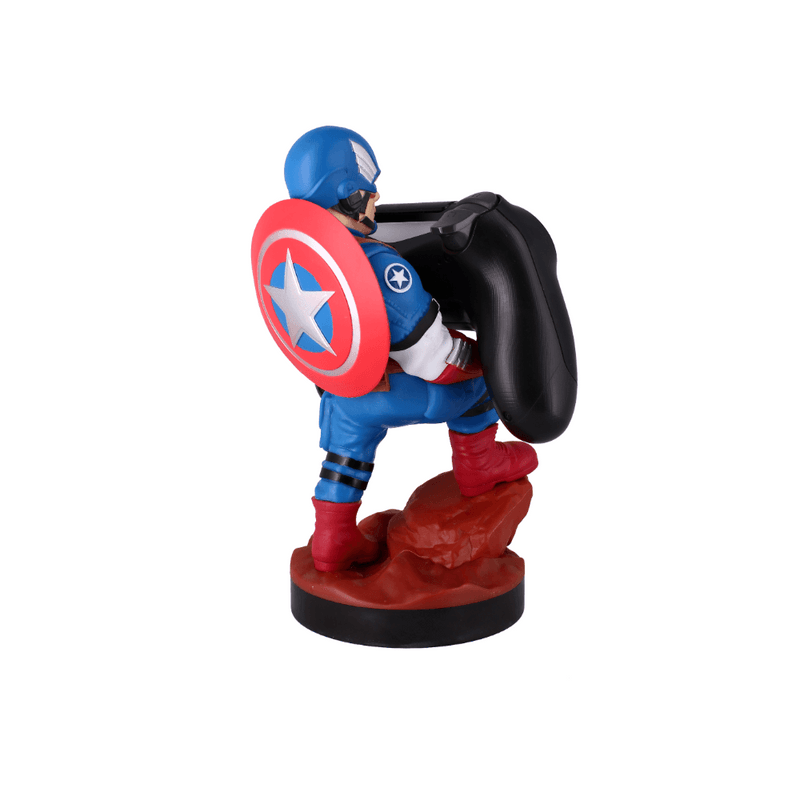 Cable Guy - Captain America telefoonhouder - game controller stand met usb oplaadkabel  8 inch