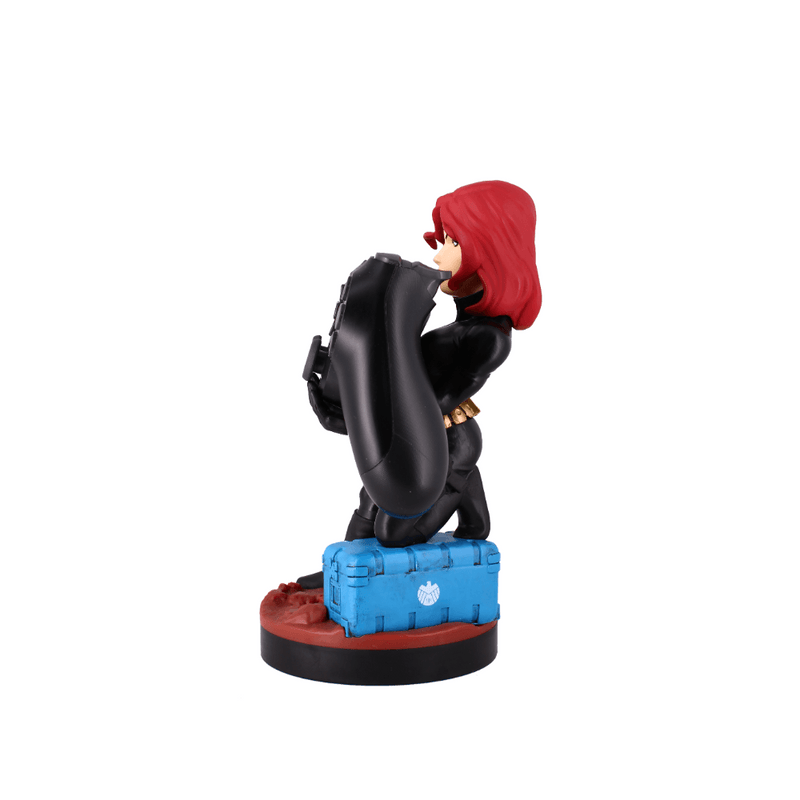 Cable Guy - Black Widow telefoonhouder - game controller stand met usb oplaadkabel  8 inch