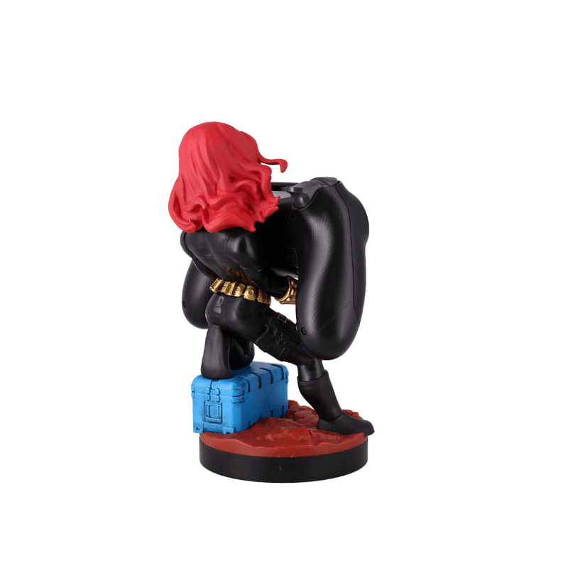 Cable Guy - Black Widow telefoonhouder - game controller stand met usb oplaadkabel 8 inch - GameBrands