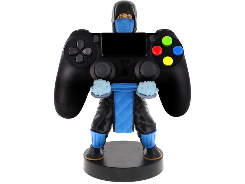 Cable Guy Mortal Kombat Sub Zero telefoon- en game controller houder met usb oplaadkabel - GameBrands