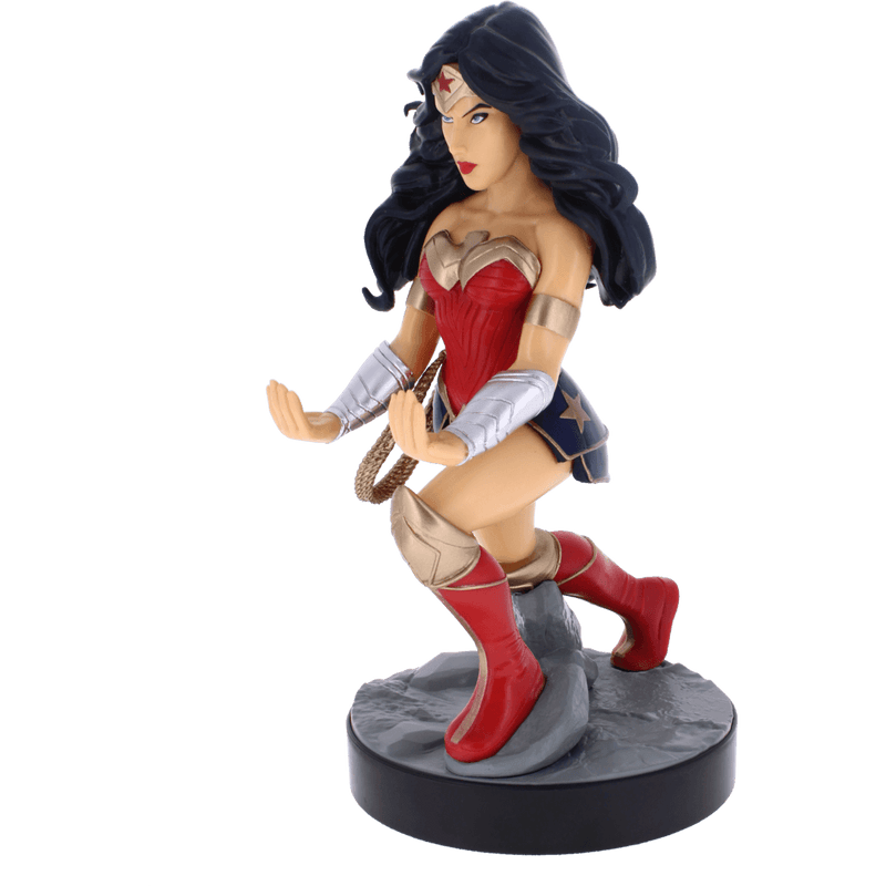 Cable Guy Wonder Woman telefoon en game controller houder met usb oplaadkabel - GameBrands