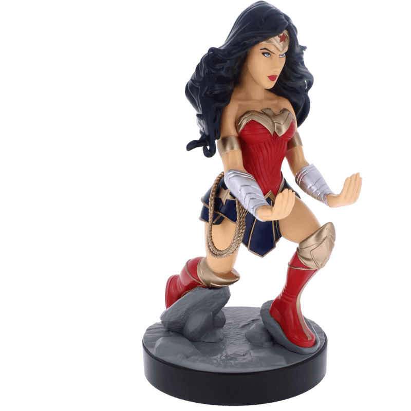 Cable Guy Wonder Woman telefoon en game controller houder met usb oplaadkabel - GameBrands