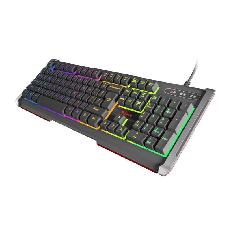 Genesis Rhod 400 - RGB Gaming toetsenbord US layout - Met RGB verlichting - Zwart - GameBrands